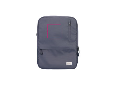 TROIKA Laptop-Rucksack BLUE CYCLE EXPANDABLE