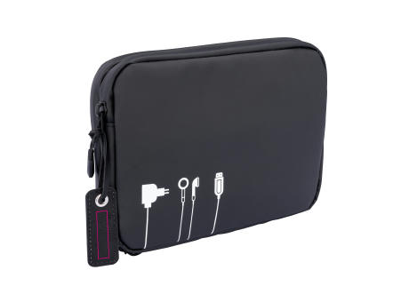 TROIKA Kabeltasche TROIKA BLACK TECH POUCH 2