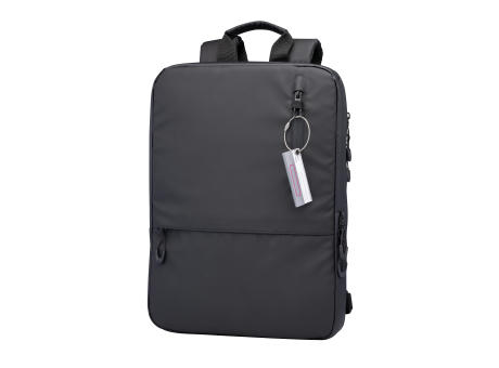 TROIKA Laptop-Rucksack TROIKA BLACK EXPANDABLE