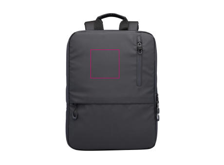 TROIKA Laptop-Rucksack TROIKA BLACK EXPANDABLE