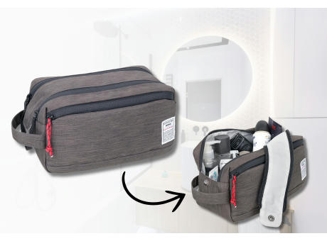 TROIKA Kulturbeutel BUSINESS WASHBAG 2