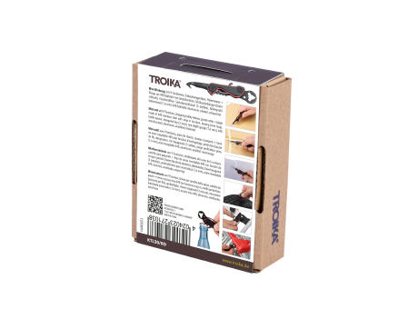 TROIKA Mini-Werkzeug PARCEL CUT & CART