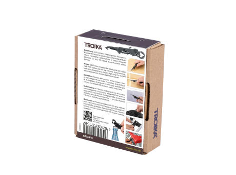 TROIKA Mini-Werkzeug PARCEL CUT & CART