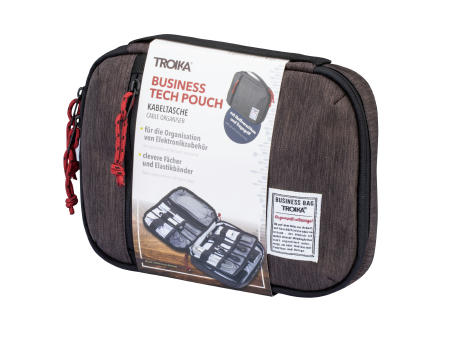 TROIKA Kabeltasche BUSINESS TECH POUCH