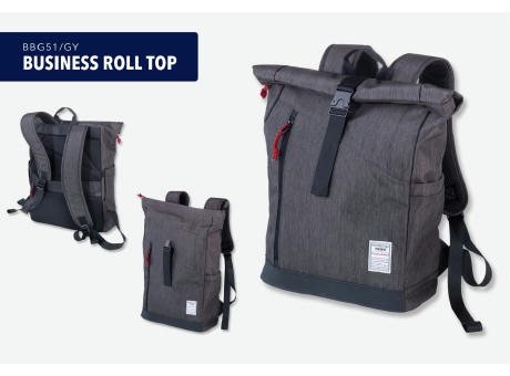 TROIKA Roll Top Rucksack BUSINESS ROLL TOP