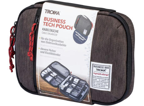 TROIKA Kabeltasche BUSINESS TECH POUCH