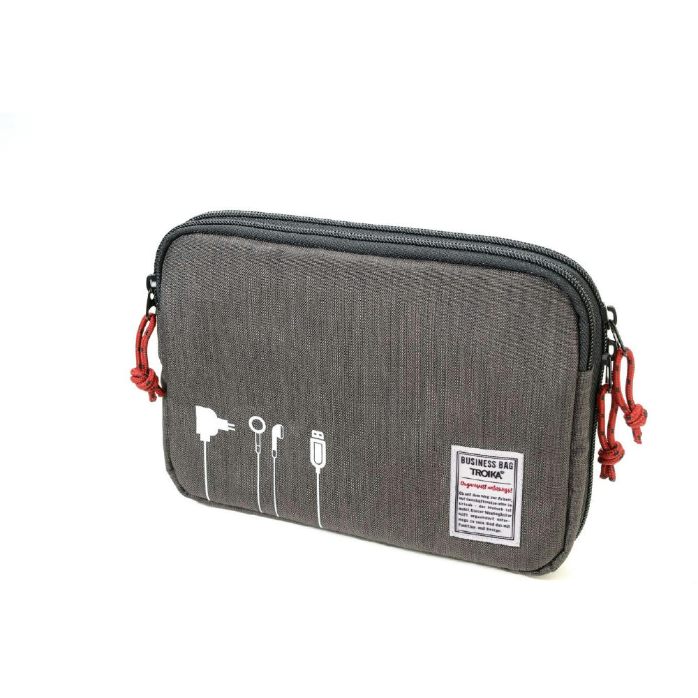 TROIKA Kabeltasche BUSINESS TECH POUCH 2