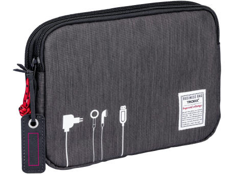 TROIKA Kabeltasche BUSINESS TECH POUCH 2