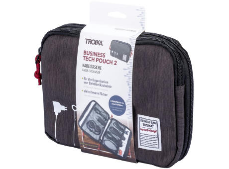 TROIKA Kabeltasche BUSINESS TECH POUCH 2