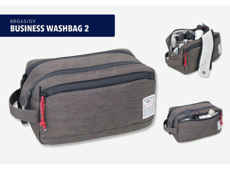 TROIKA Kulturbeutel BUSINESS WASHBAG 2