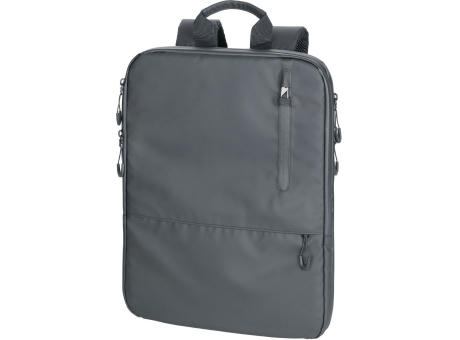TROIKA Laptop-Rucksack TROIKA BLACK EXPANDABLE