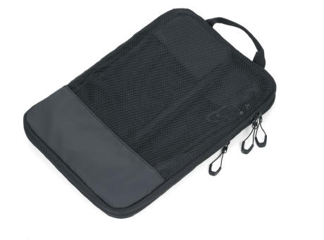 TROIKA Reise-Kompressionstaschen Set TROIKA BLACK PACKING CUBES