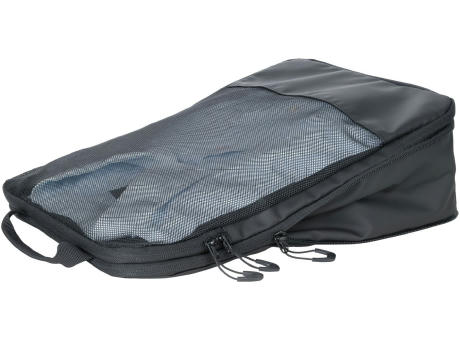 TROIKA Reise-Kompressionstaschen Set TROIKA BLACK PACKING CUBES