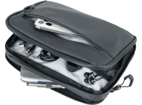 TROIKA Kabeltasche TROIKA BLACK TECH POUCH 2