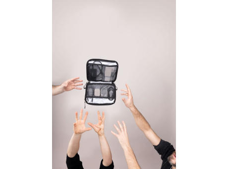 TROIKA Kabeltasche TROIKA BLACK TECH POUCH 2