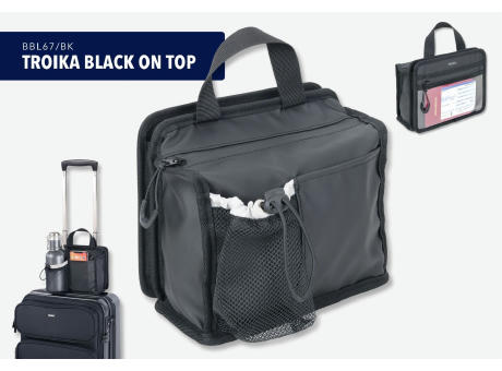 TROIKA Trolley Organizer TROIKA BLACK ON TOP