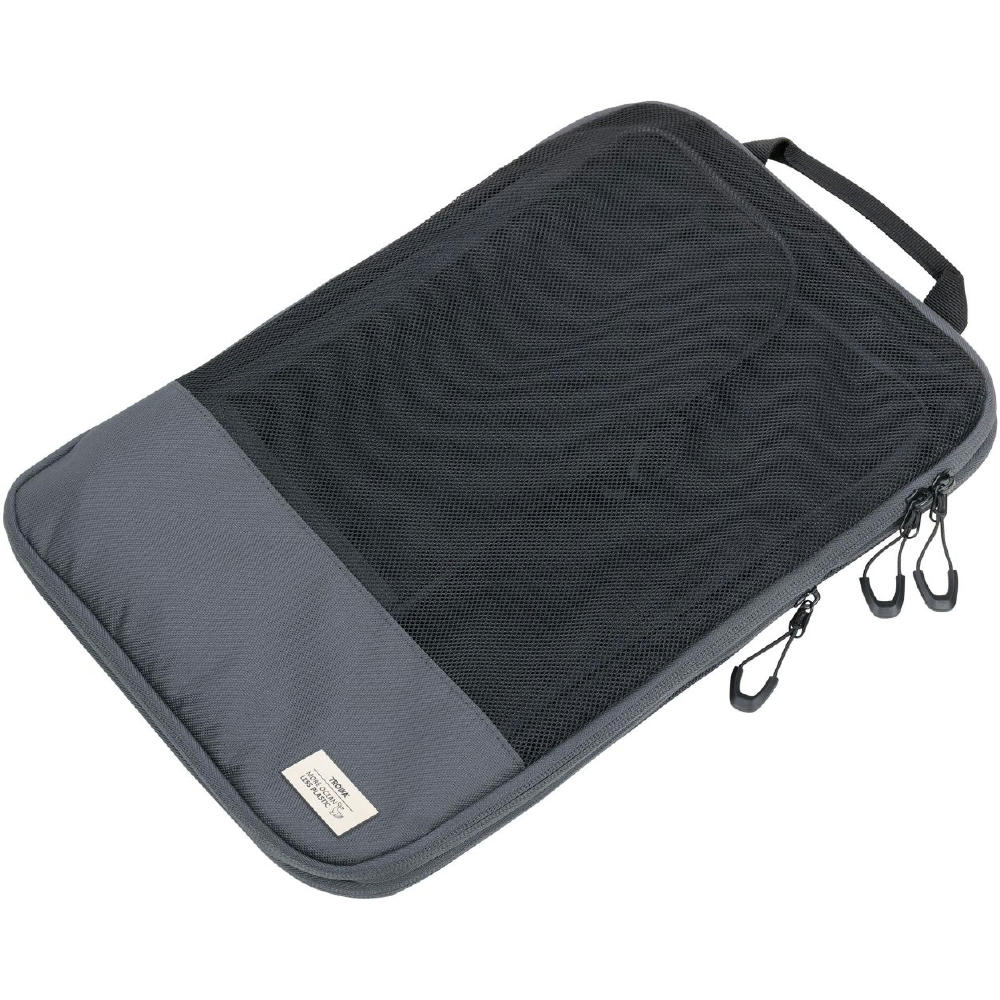 TROIKA Reise-Kompressionstaschen Set BLUE CYCLE PACKING CUBES