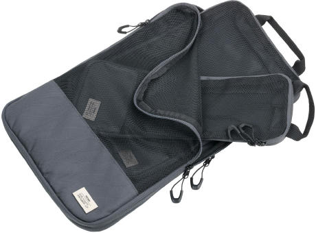 TROIKA Reise-Kompressionstaschen Set BLUE CYCLE PACKING CUBES
