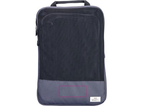 TROIKA Reise-Kompressionstaschen Set BLUE CYCLE PACKING CUBES