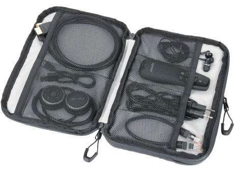 TROIKA Kabeltasche BLUE CYCLE TECH POUCH 2