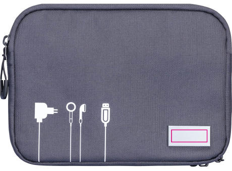TROIKA Kabeltasche BLUE CYCLE TECH POUCH 2
