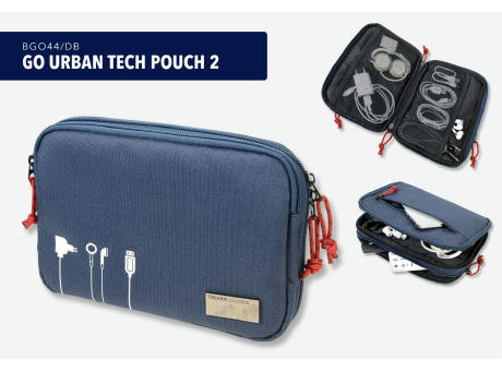 TROIKA Kabeltasche GO URBAN TECH POUCH 2