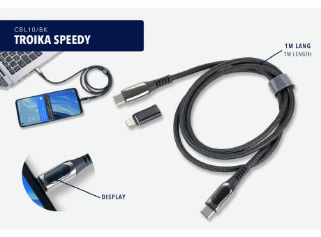 TROIKA Ladekabel TROIKA SPEEDY