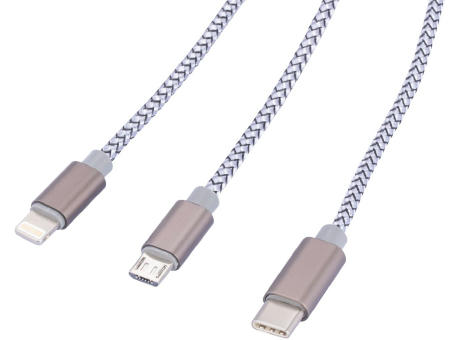 TROIKA Ladekabel TROIKA DREIZACK