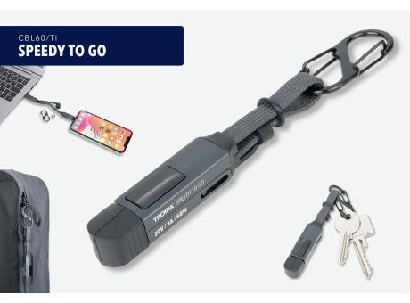 TROIKA Taschenanhänger SPEEDY TO GO