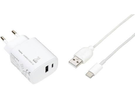 TROIKA Ladestecker CHARGE-X DUO 20