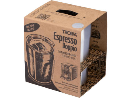 TROIKA Thermobecher ESPRESSO DOPPIO