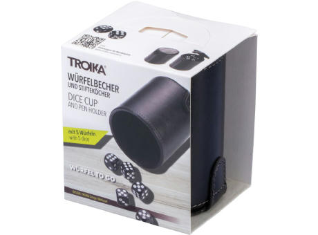 TROIKA Würfelbecher WÜRFEL TO GO