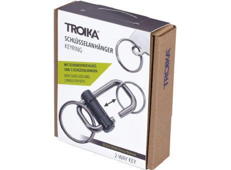 TROIKA Schlüsselanhänger 2-WAY KEY