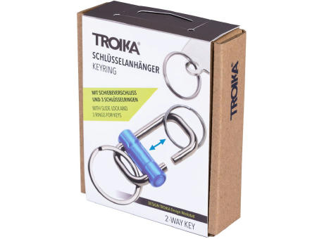 TROIKA Schlüsselanhänger 2-WAY KEY