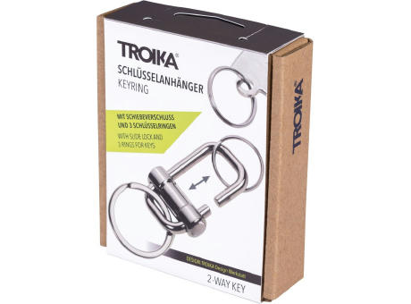 TROIKA Schlüsselanhänger 2-WAY KEY