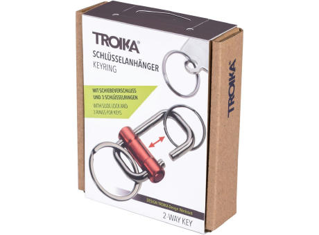 TROIKA Schlüsselanhänger 2-WAY KEY