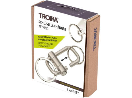 TROIKA Schlüsselanhänger 2-WAY KEY