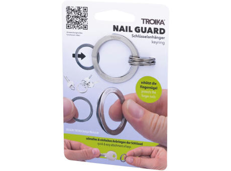 TROIKA Schlüsselanhänger NAIL GUARD