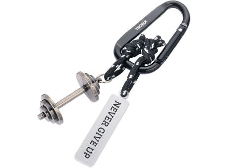 TROIKA Schlüsselanhänger NEVER GIVE UP