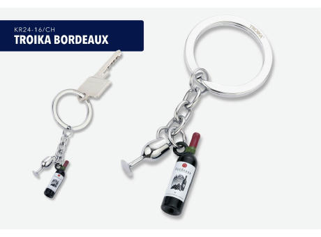 TROIKA Schlüsselanhänger TROIKA BORDEAUX