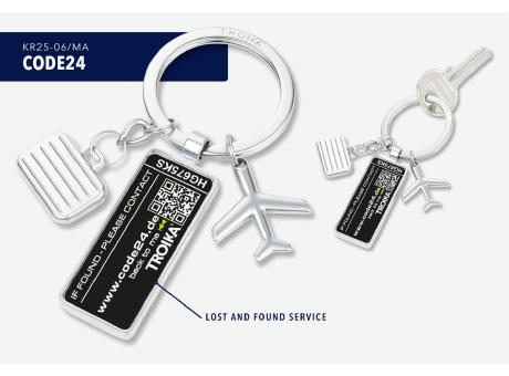 TROIKA Schlüsselanhänger CODE24