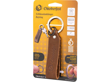 TROIKA Schlüsselanhänger OKTOBERFEST™ LEDERSCHLAUFE