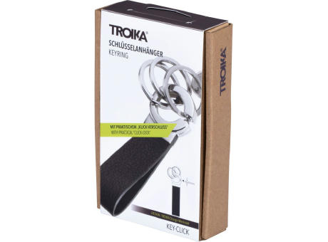 TROIKA Schlüsselanhänger KEY-CLICK
