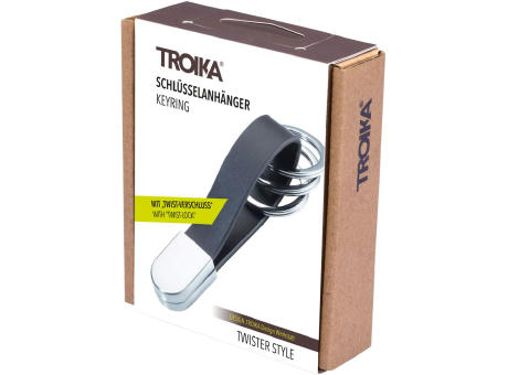 TROIKA Schlüsselanhänger TWISTER STYLE