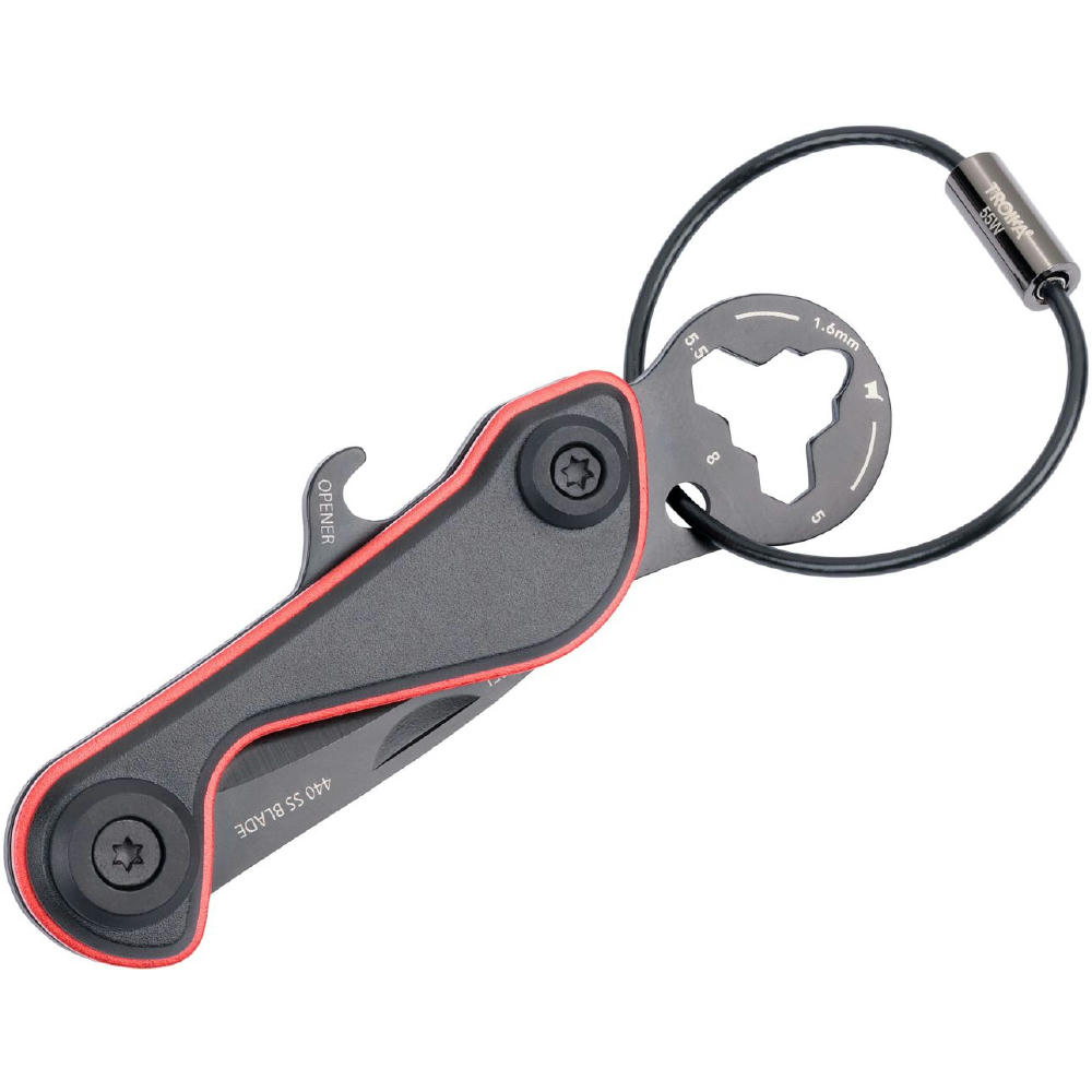 TROIKA Mini-Werkzeug PARCEL CUT & CART