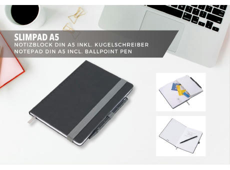 TROIKA Notizblock SLIMPAD A5