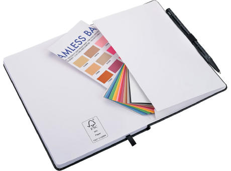 TROIKA Notizblock SLIMPAD A5 CARBON