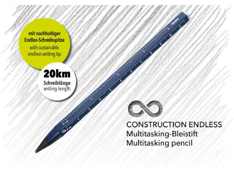 TROIKA Multitasking-Bleistift CONSTRUCTION ENDLESS