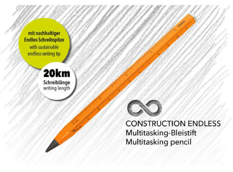 TROIKA Multitasking-Bleistift CONSTRUCTION ENDLESS