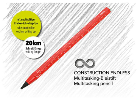 TROIKA Multitasking-Bleistift CONSTRUCTION ENDLESS